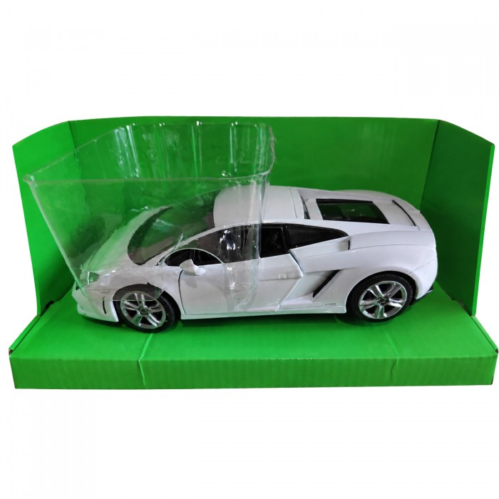 Колекційна модель автомобіля Lamborghini Gallardo LP560-4, біла, 1:24, Welly