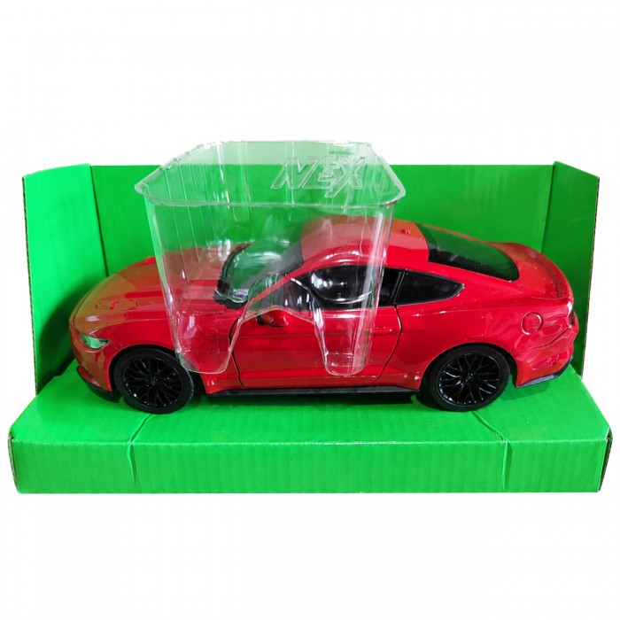 Колекційна модель автомобіля 2015 Ford Mustang GT 1:24 Welly, червона