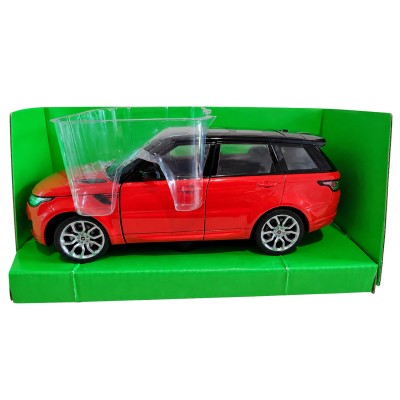 Колекційна модель автомобіля Range Rover Sport 1:24 Welly, червона