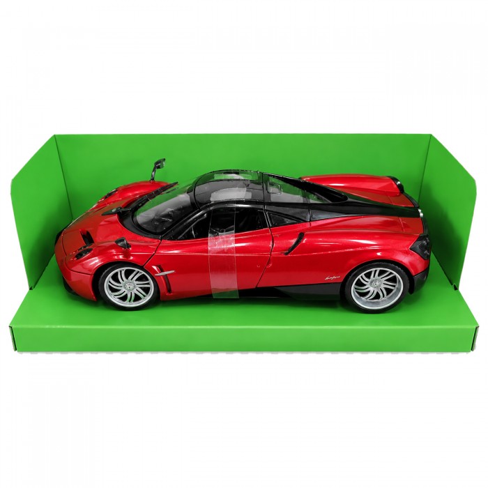 Колекційна модель автомобіля Pagani Huayra 1:24 Welly, червона