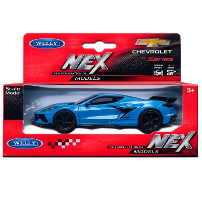 Колекційна модель спортивного автомобіля Chevrolet Welly NEX Series у коробці