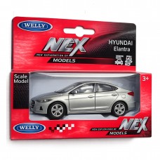 Колекційна модель автомобіля Hyundai Elantra Welly NEX у коробці