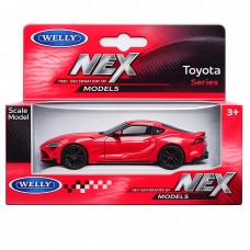 Колекційна модель автомобіля Toyota Supra Welly NEX у коробці