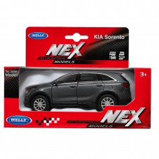 Колекційна машинка Welly NEX KIA Sorento, сіра
