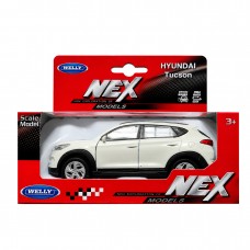 Колекційна машинка Welly NEX Hyundai Tucson, біла
