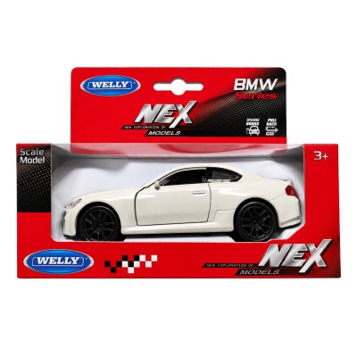 Колекційна машинка Welly NEX BMW Series, біла