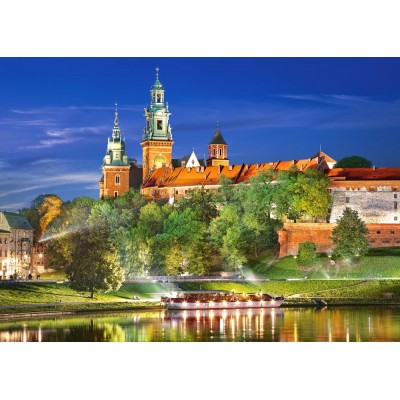 Castorland - Замок вночі. Польща, 1000ел WAWEL CASTLE BY NIGHT, POLAND