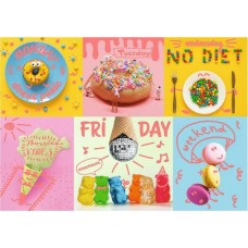 Пазл Trefl 1000 деталей: Солодкий тиждень (неонові пазли)