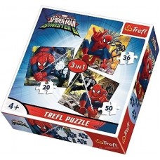 Пазл Trefl, Людина-павук (20+36+50 ел.)