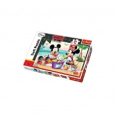 Пазл Trefl Maxi Міккі Маус. Відпочинок на пляжі 24 ел. Maxi