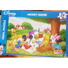 Пазл Trefl Puzzle- Міккі маус на відпочинку, Маxi, 24 дет