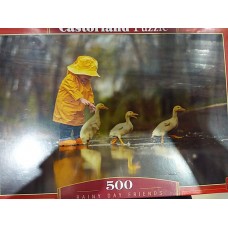 Castorland, Дощовий день з друзями, 500ел.