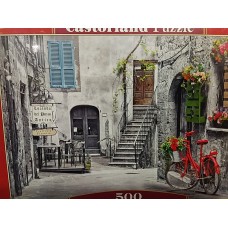 Castorland, Чарівна алея з червоним велосипедом., 500ел.