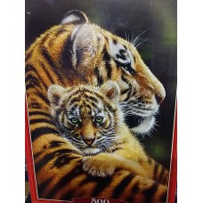 Castorland, В обіймах мами-тигриці., 500ел.