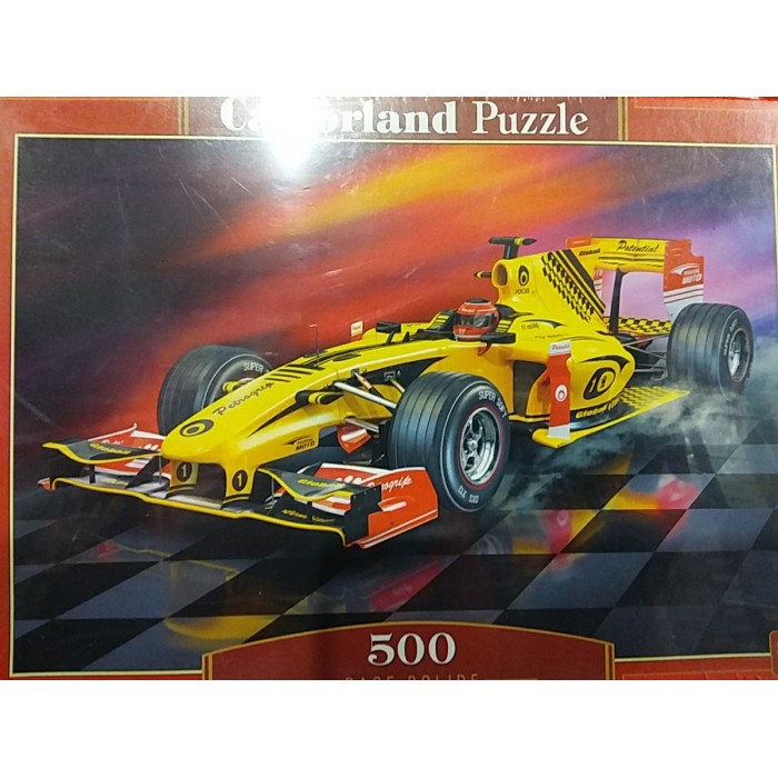 Castorland, Жовта гоночна машина, 500ел.