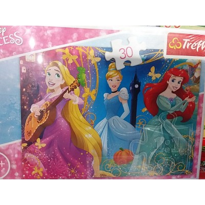 Trefl, "Попелюшка, Рапунцель та Русалонька", 30ел.