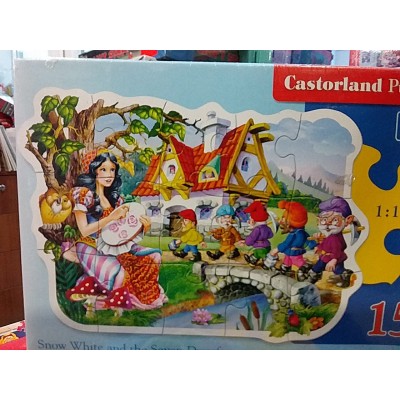 Castorland, "Білосніжка та 7-м гномів", 15ел