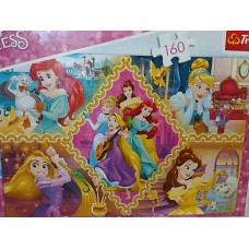 Trefl, "Принцеси.Коллаж", серія Дісней. 160ел., 6+