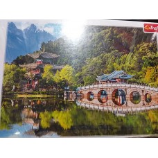 Trefl, "Озеро чорного дракона. Китай", 500ел.