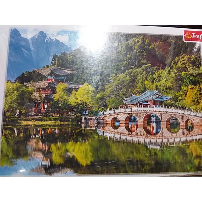 Trefl, "Озеро чорного дракона. Китай", 500ел.