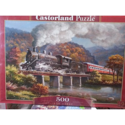 Castorland, Потяг: залізний кінь, 500ел.