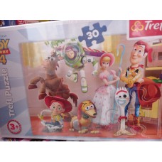 Trefl, Історія іграшок 4, 30ел., 3+