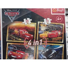 Trefl, Тачки 3 (4 в 1), 4+