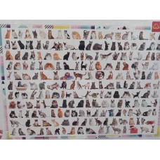 Trefl, Породи котів, 1000ел