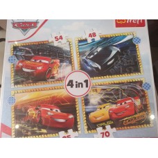 Trefl, Тачки, 4 в 1