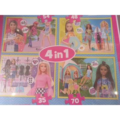 Trefl, Барбі, 4 в 1