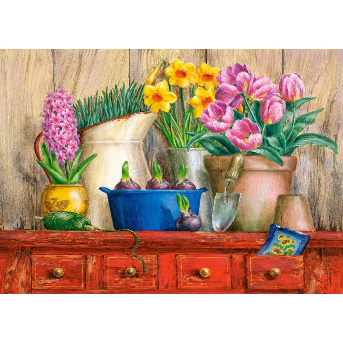 Пазл Castorland - Весняні квіти (Spring Floral), 500ел