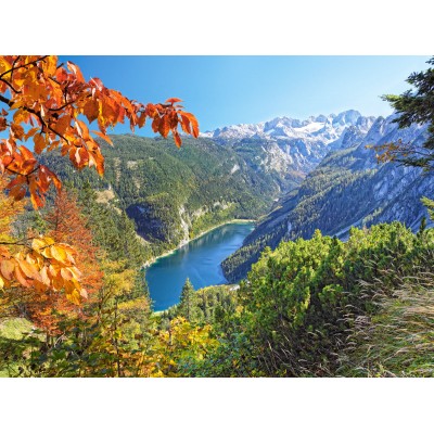 Castorland - Озеро в Альпах (Navy blue, Lake in the Alps), 2000ел