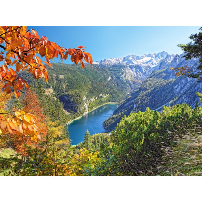 Castorland - Озеро в Альпах (Navy blue, Lake in the Alps), 2000ел