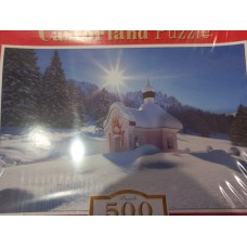 Castorland, Засніжена капличка, 500ел