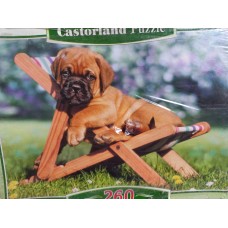 Castorland - Цуценя Дога на відпочинку, 260 ел.