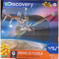 Discovery 3-D пазл, Космос. Супутник, 150ел