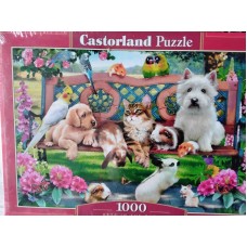 Castorlаnd - Домашні улюбленці в саду, 1000ел.