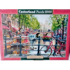 Castorland - Червоний велосипед на мосту, 1000ел