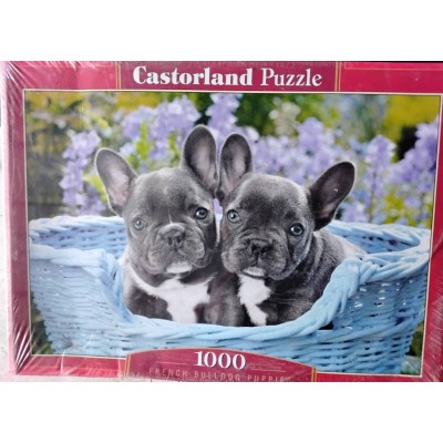 Castorland - Маленькі бульдожки в кошику, 1000ел