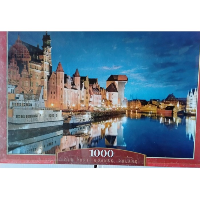 Castorland - Старий порт Гданськ. Польща. 1000ел.