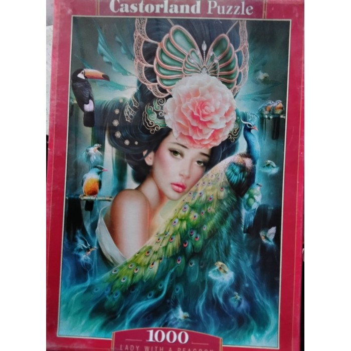 Castorland - Леді та павич, 1000ел.