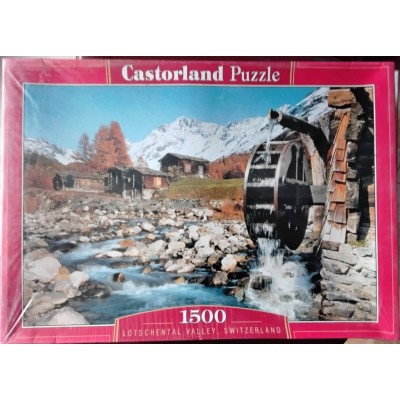 Castorland - Водяний млин в горах. Швейцарія, 1500ел