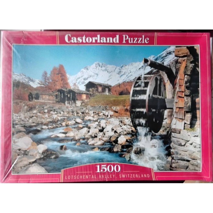 Castorland - Водяний млин в горах. Швейцарія, 1500ел