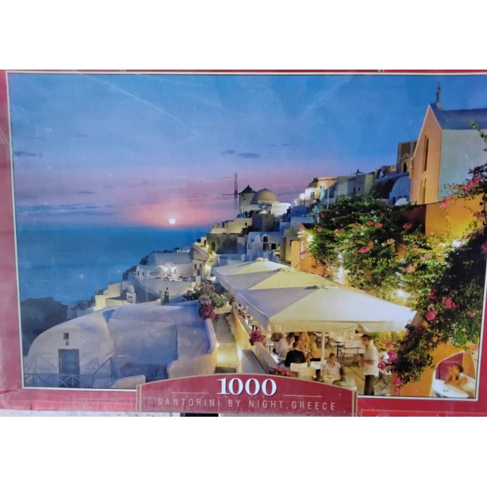 Castorland - Санторіні вночі. Греція. 1000ел.