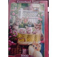 Castorland - Кошенята в саду, 1000ел.