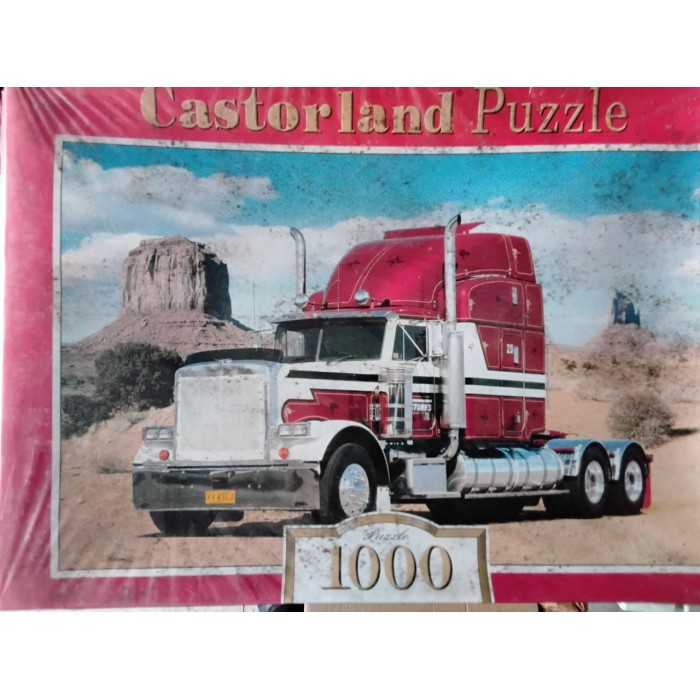 Castorland - Червоний тягач, 1000ел