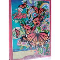 Castorland - Метелики Монархи, 1000ел.