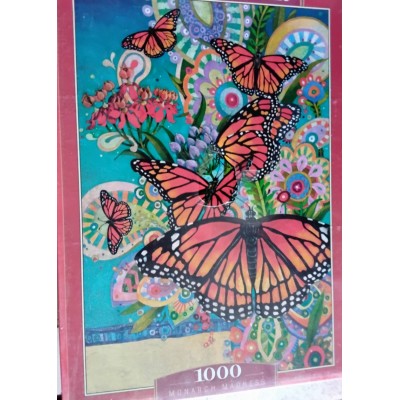 Castorland - Метелики Монархи, 1000ел.