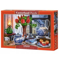 Castorland - Натюрморт з тюльпанами, 1500ел