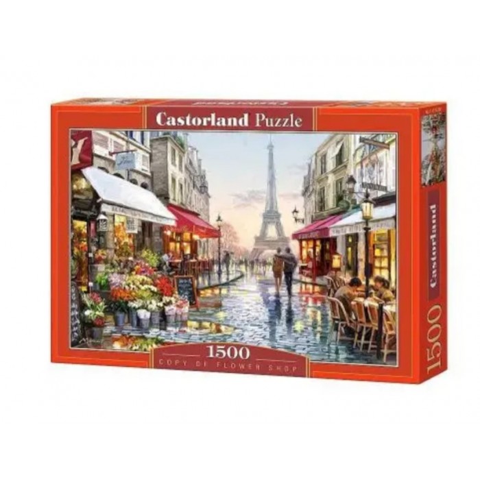 Castorland - Квітковий магазин у Франції, 1500ел